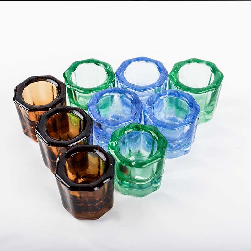 Dental glass dappen dish